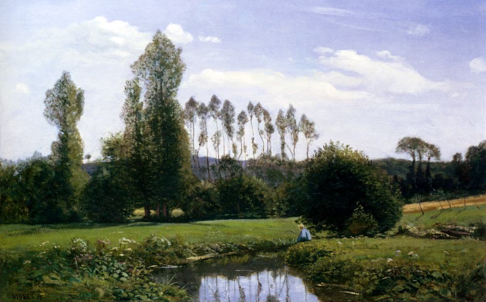 Claude Monet View At Rouelles, Le Havre